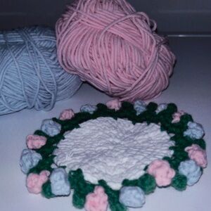 crochet flower bouquet
